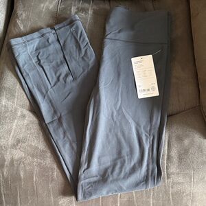 NWT elation split flare pant dark grey